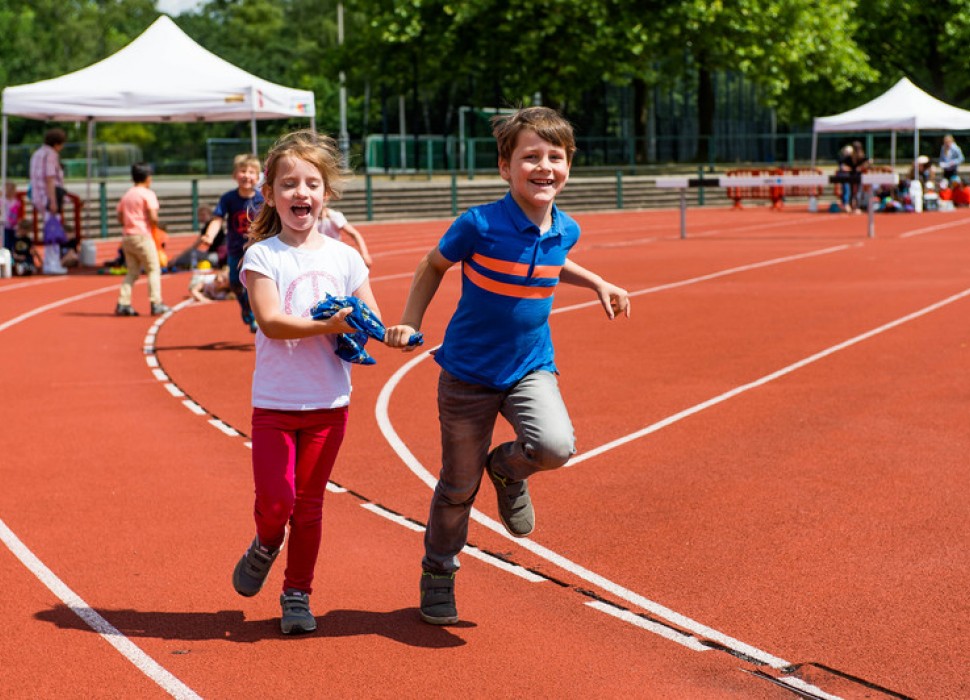 Spendenlauf der Oetternbachschule aus Klüt