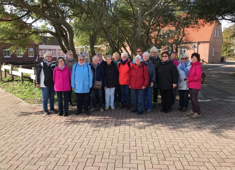 Stürmische Tage auf Norderney - Brokhauser Turnerinnen Ü50 unterwegs